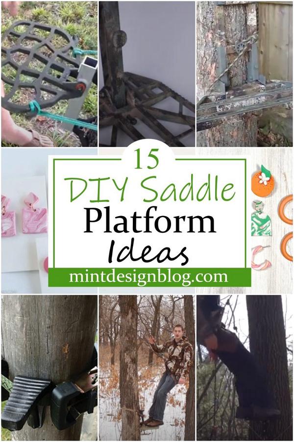 15 DIY Saddle Platform Ideas For Climbing - Mint Design Blog