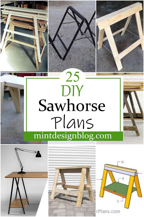 DIY Sawhorse Plans 1