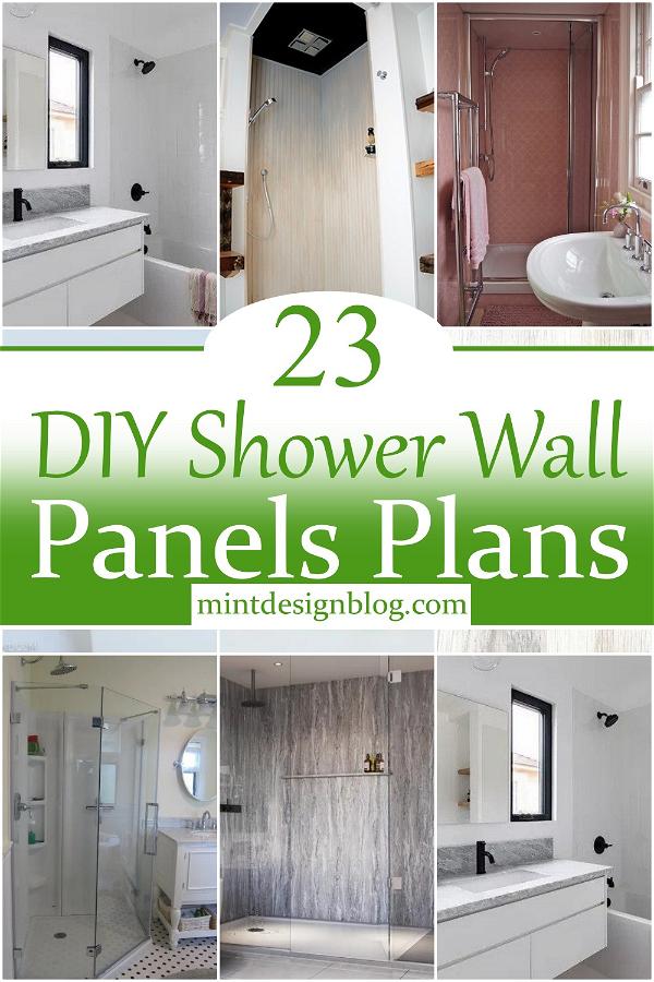 DIY Shower Wall Panels Plans 2
