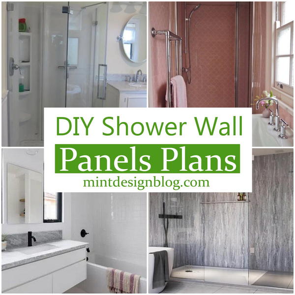 DIY Shower Wall Panels Plans