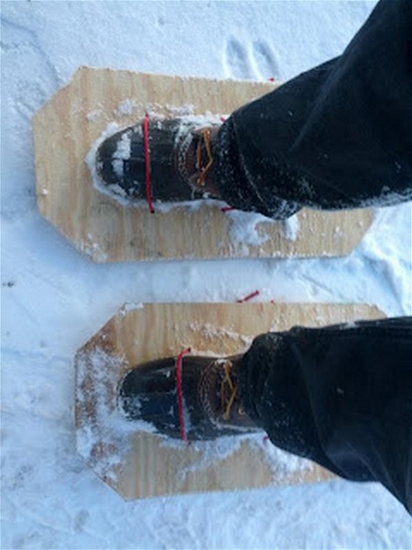 DIY Snowshoes Idea