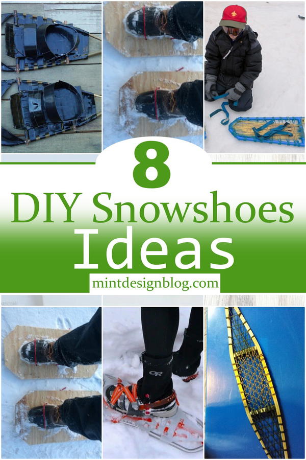 8 Easy DIY Snowshoes Ideas - Mint Design Blog