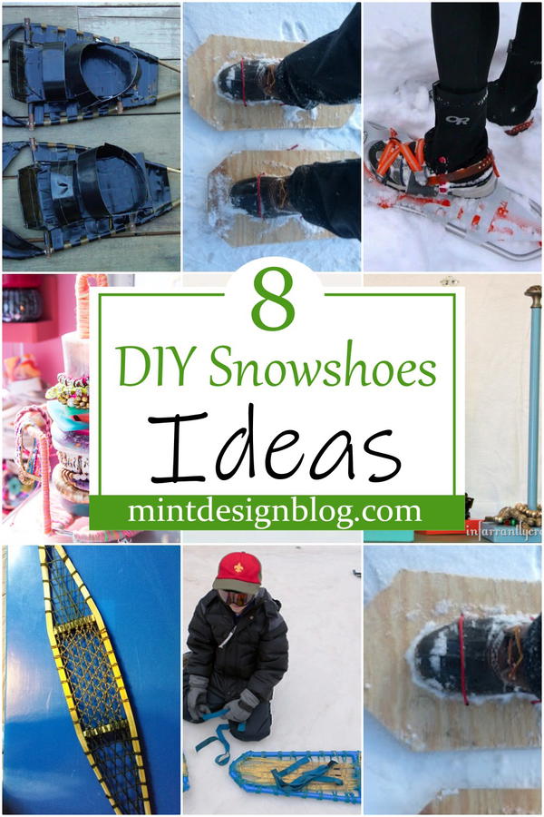 8 Easy DIY Snowshoes Ideas - Mint Design Blog