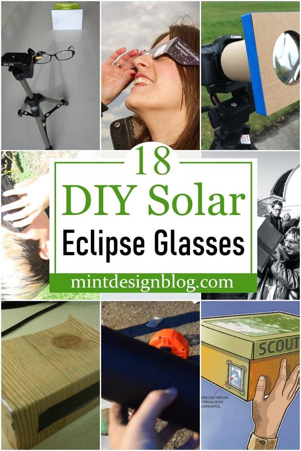 18 DIY Solar Eclipse Glasses For Safe Sight Mint Design Blog