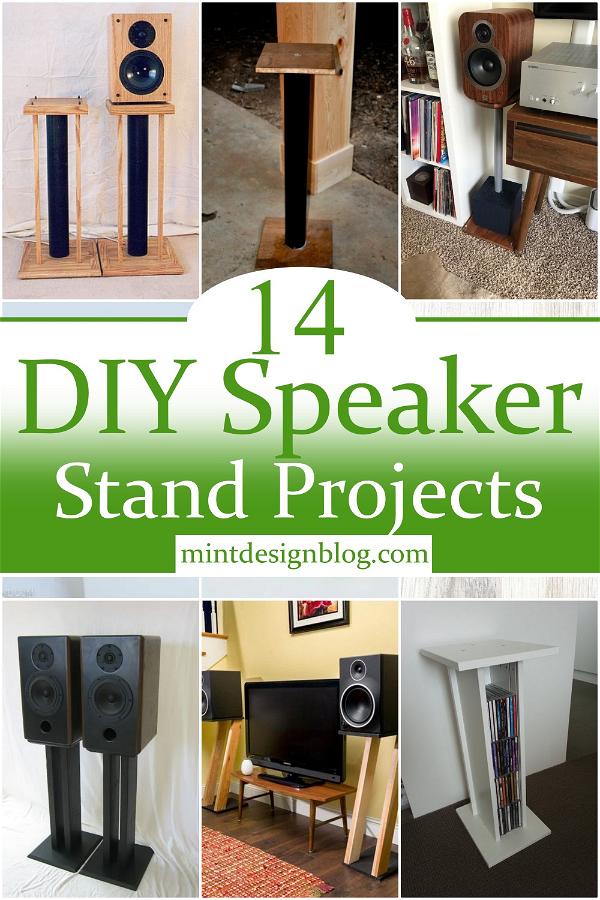 DIY Speaker Stand Plans