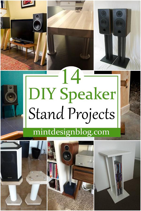 DIY Speaker Stand Projects