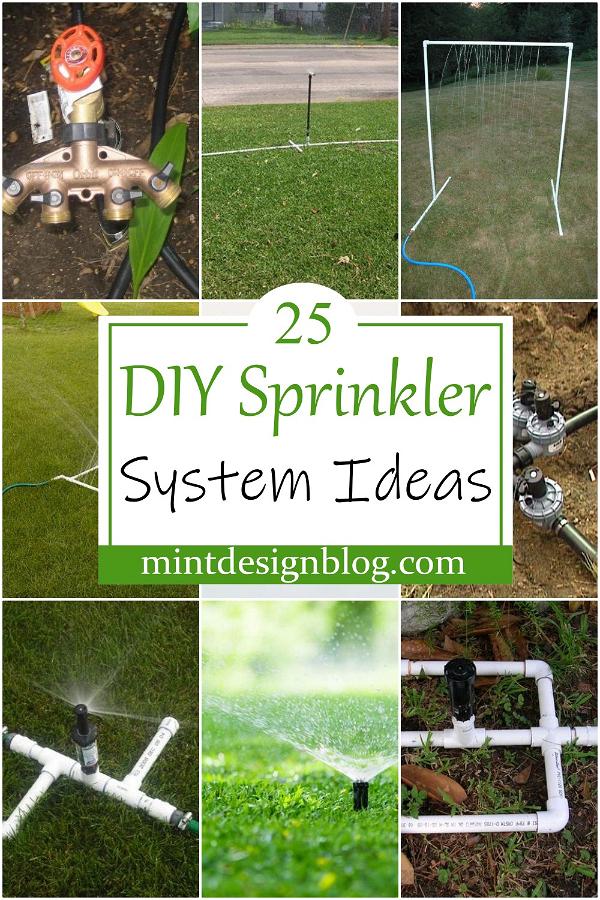 DIY Sprinkler System Ideas 1