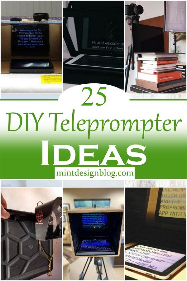 DIY Teleprompter Ideas 2