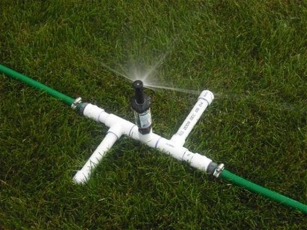 DIY Three Head Sprinkler System