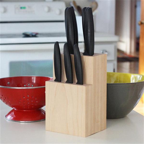 DIY Your Own Knife Block