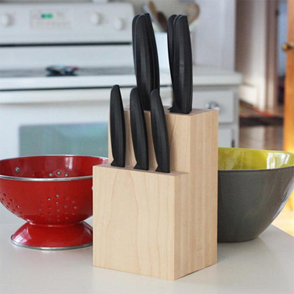 DIY Your Own Knife Block