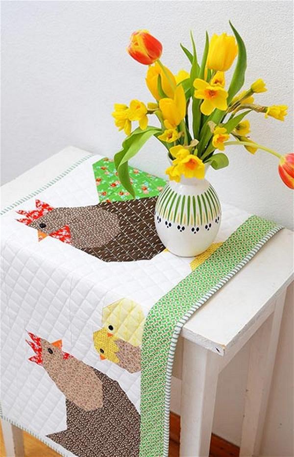 Easter Quilted placemat
