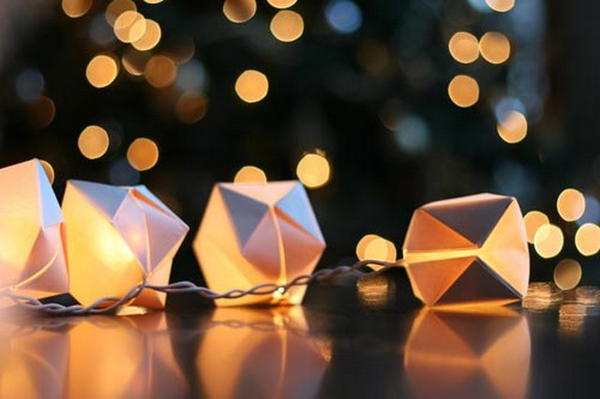 Easy DIY Origami Mini Lanterns