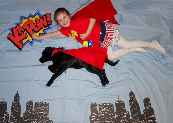 Easy To Make Superhero Photo Booth