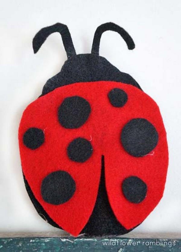 Felt Ladybug