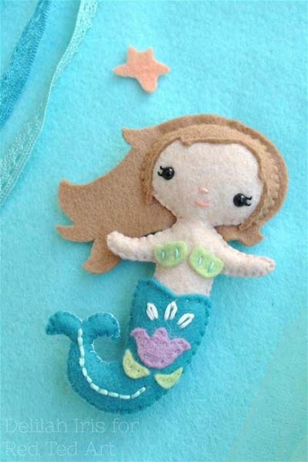 Felt Mermaid