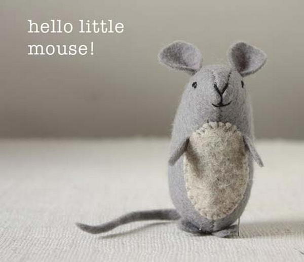 Felt Mouse Pattern