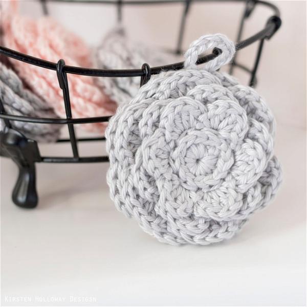 Flower Blossoms Face Scrubbies