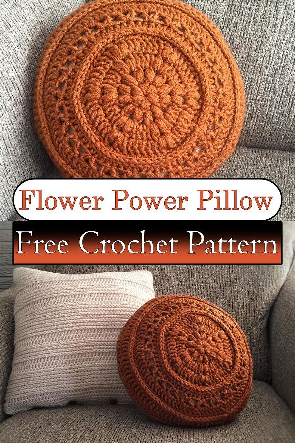 Flower Power Pillow