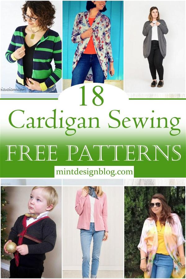 18 Free Cardigan Sewing Patterns For Ladies Mint Design Blog