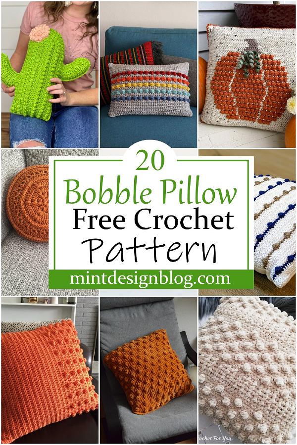 Free Crochet Bobble Pillow Patterns 1