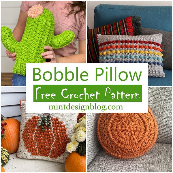 Free Crochet Bobble Pillow Patterns
