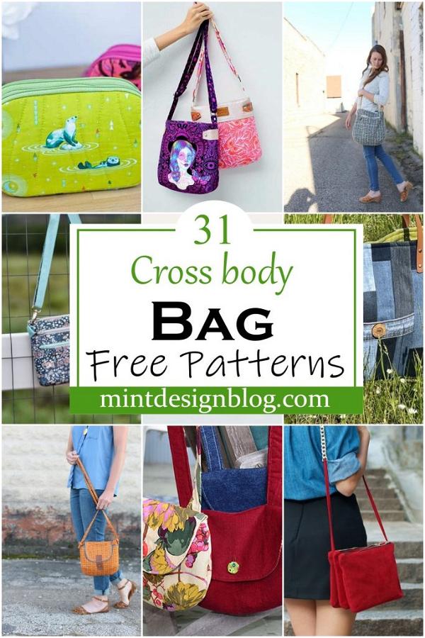 Free Cross Body Bag Patterns For Hang Out Mint Design Blog