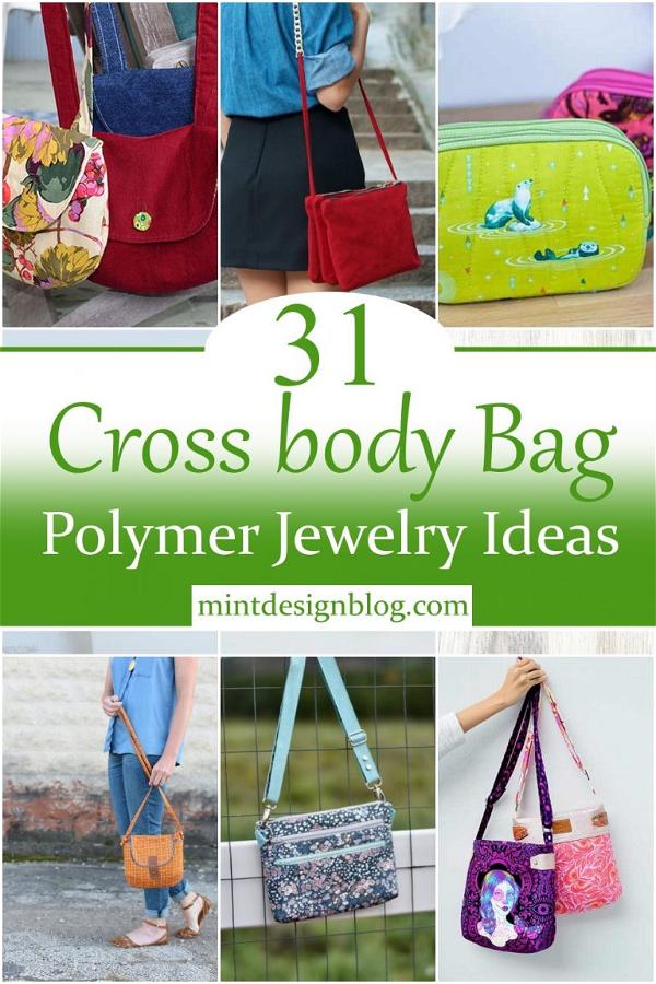31 Free Cross body Bag Patterns For Hang Out - Mint Design Blog