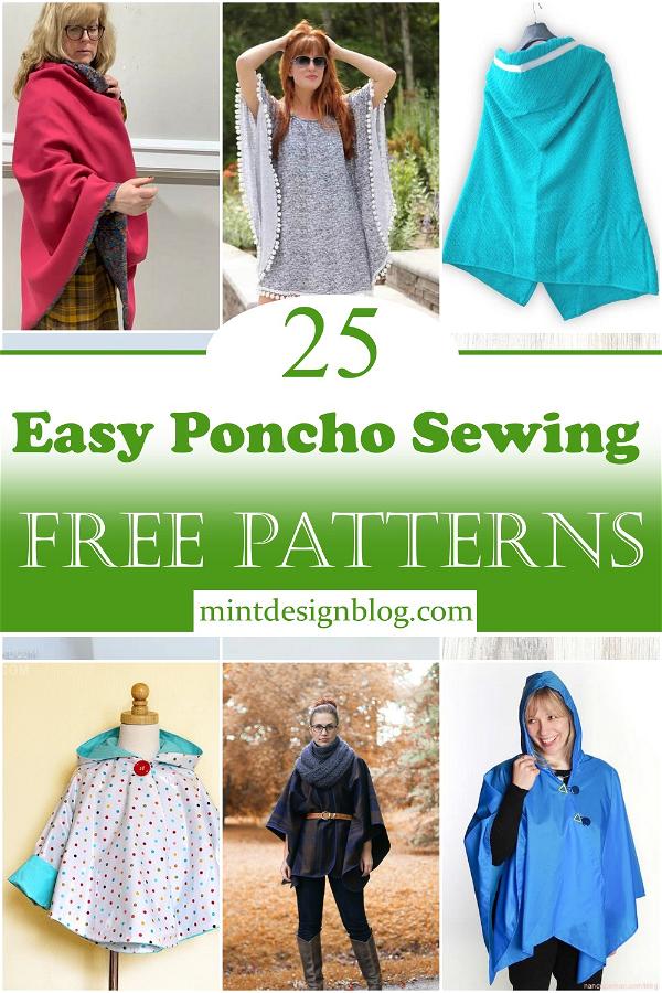 Free Easy Poncho Sewing Patterns 2