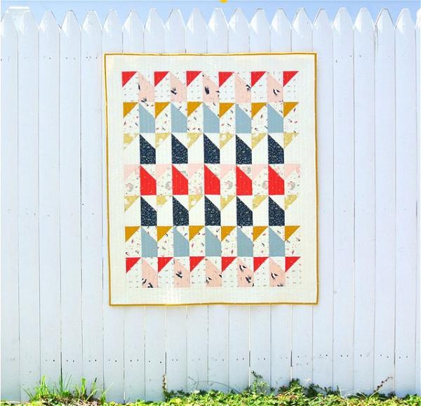 Free Little Houses Baby Quilt Pattern
