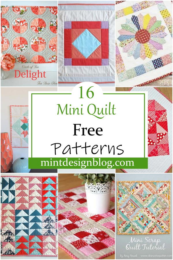 Free Mini Quilt Patterns 1