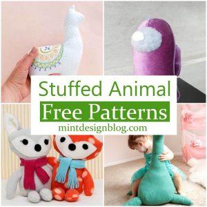 25 Free Teddy Bear Sewing Patterns - Mint Design Blog