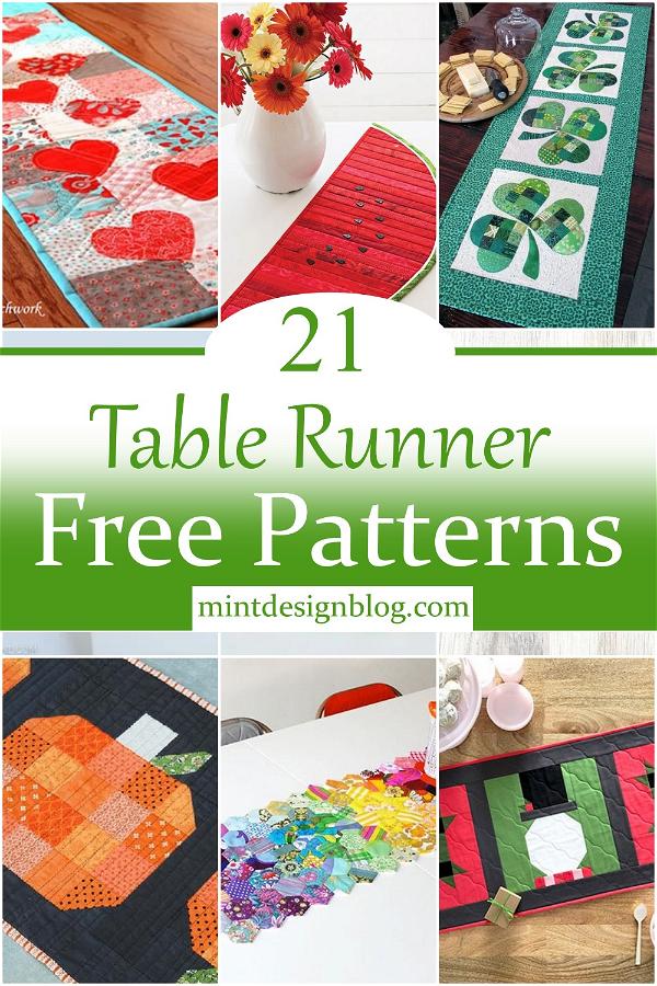 Free Table Runner Patterns 2