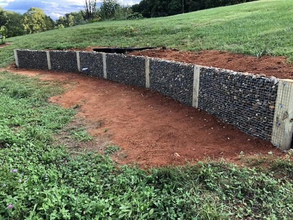 Gabion Stone Wall 