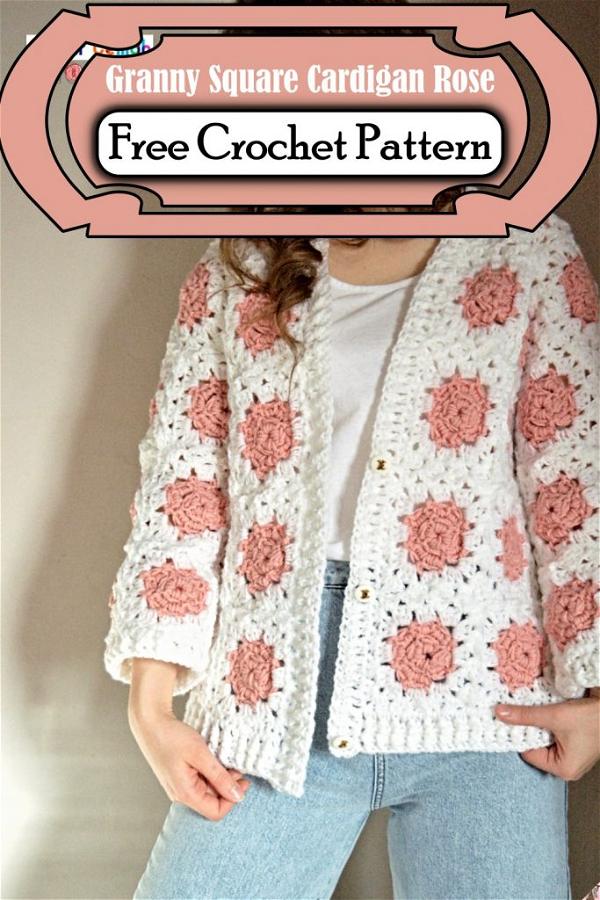 20 Free Crochet Granny Square Cardigan Patterns Mint Design Blog