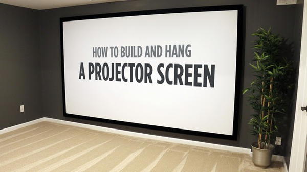 Hang projection Screen Idea