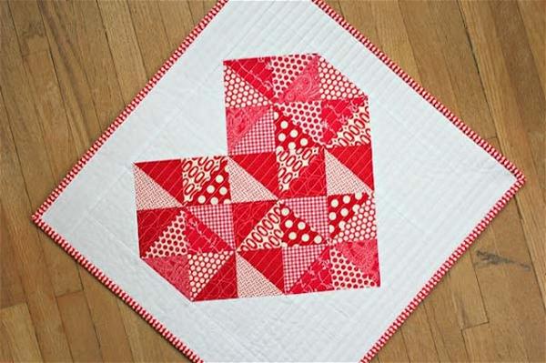 Heart shape Quilt