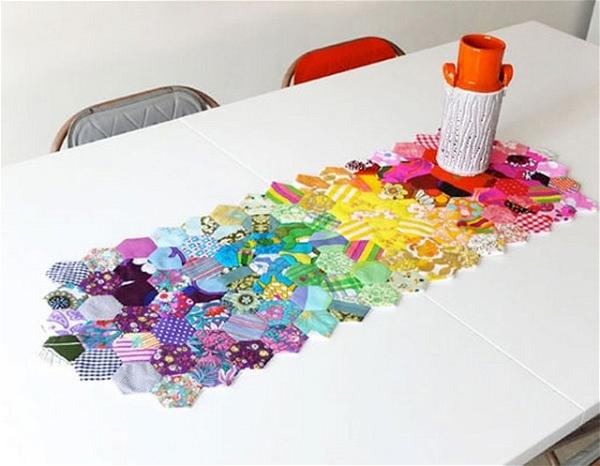 Hexagon placemat