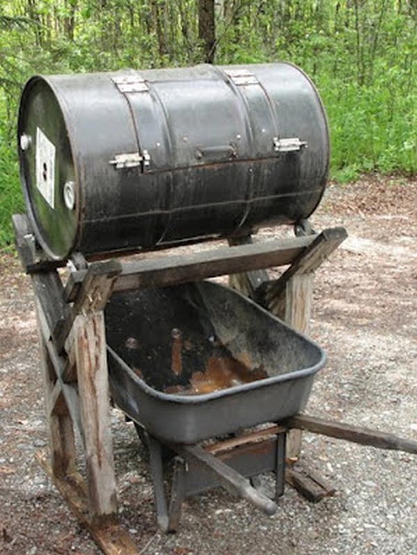 Homemade Compost Bin Idea