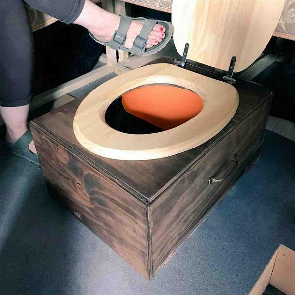 Homemade Composting Toilet
