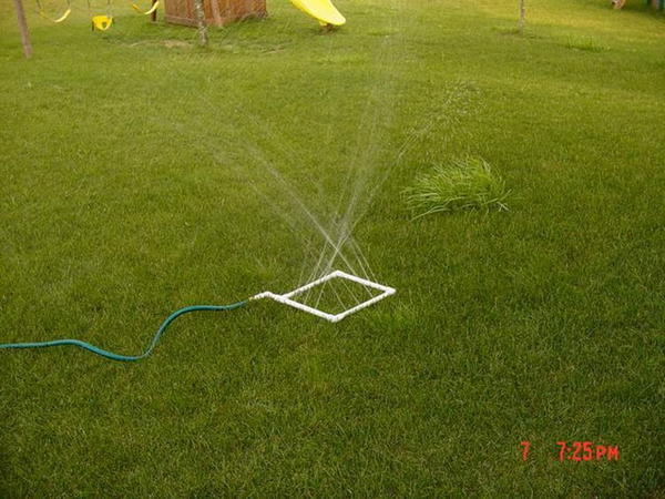 Homemade Water Sprinkler