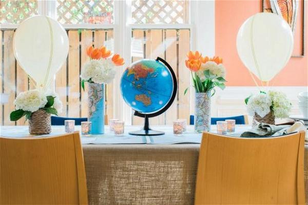 Hot Balloon Centerpiece