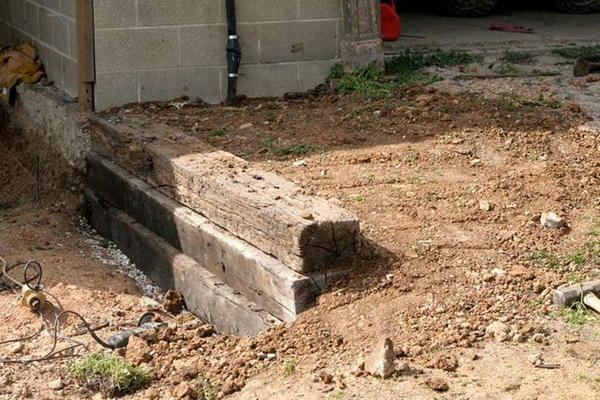 How To Build A Railroad Tie Retaining Wall