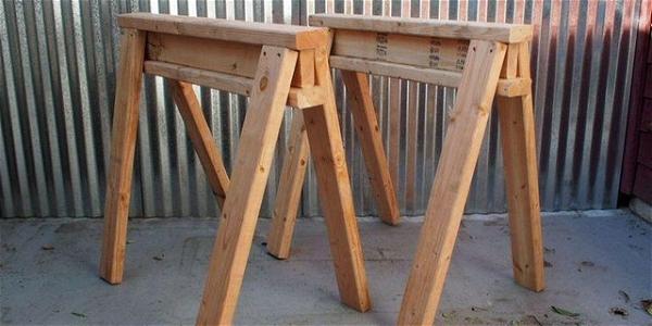 How To Build Stackable Sawhorses