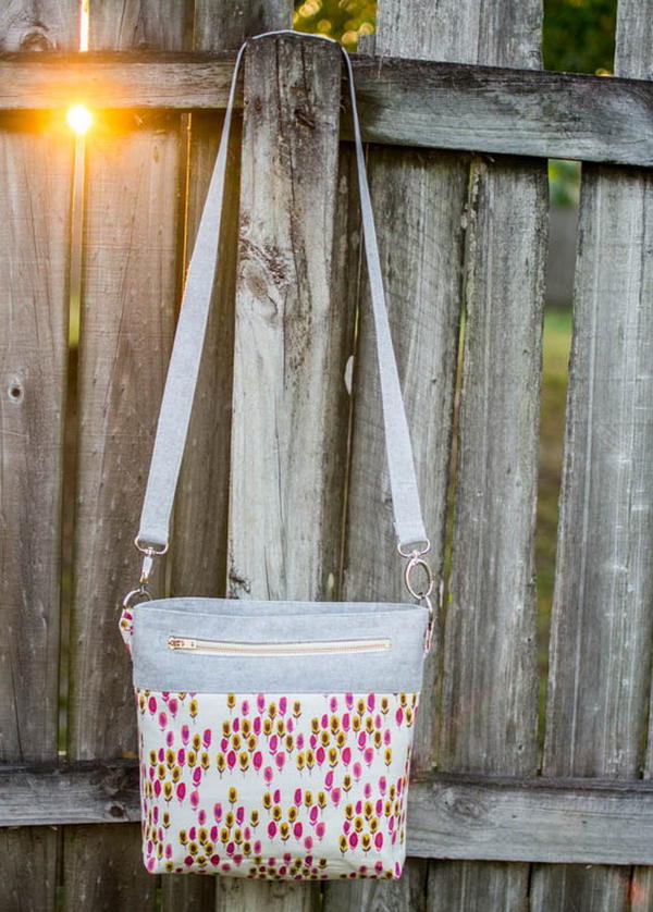 31 Free Cross body Bag Patterns For Hang Out - Mint Design Blog