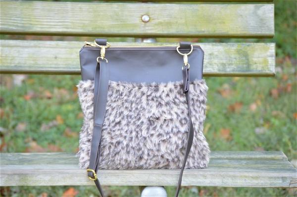 How To Sew A Faux Fur Crossbody Bag