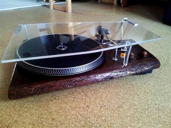 How to Make stereo table With Old German Oak