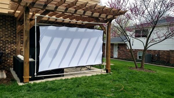 Inexpensive Outdoor Projector Screen