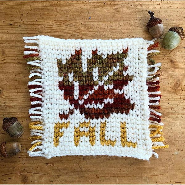 It's Fall Mug Rug