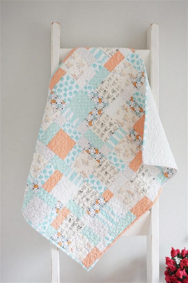 Low Volume Baby Quilt